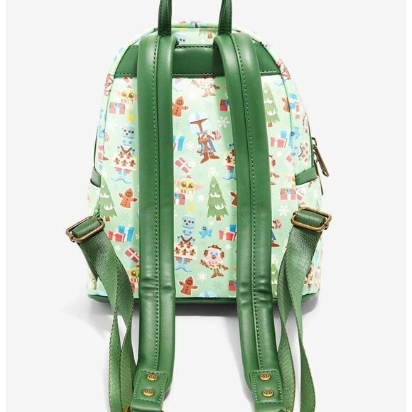 Star Wars The Mandalorian Chibi Holidays Mini Backpack